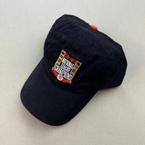 Vintage San Francisco Giants Hat Cap Strapback Black MLB Baseball NL Champions